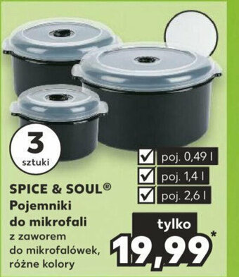 Kaufland SPICE & SOULⓇ Pojemniki do mikrofali oferta