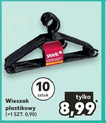Kaufland Wieszak plastikowy 10 sztuk oferta