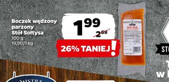 Netto Boczek wędzony parzony stół sołtysa oferta