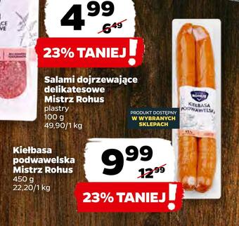 Netto Kiełbasa podwawelska mistrz rohus oferta