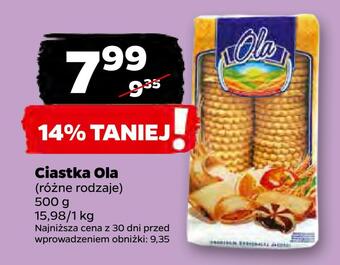 Netto Ciastka ola oferta
