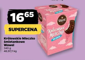 Netto Królewskie mleczko śmietankowe wawel oferta