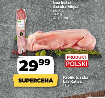 Królik tuszka las kalisz
