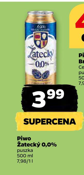 Netto Piwo žatecký 0,0% oferta