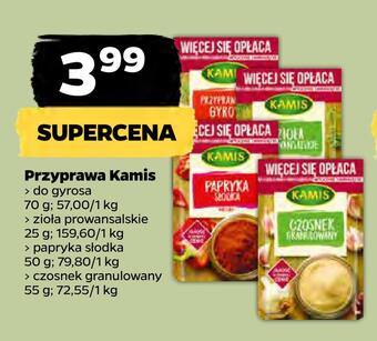 Netto Przyprawa kamis oferta