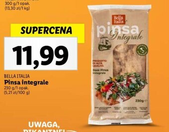 Lidl BELLA ITALIA Pinsa integrale 230 g oferta