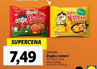 Lidl SAMYANG Zupka ramen 130-140 g oferta