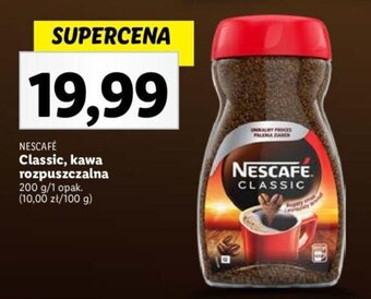 Lidl NESCAFÉ Classic, kawa rozpuszczalna 200 g oferta