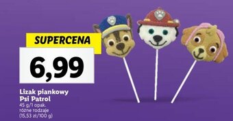 Lidl Lizak piankowy Psi Patrol 45 g oferta