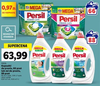Lidl PERSIL Kapsułki do prania, 66 prań lub żel do prania, 88 prań oferta