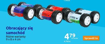 Action Obracający się samochód oferta