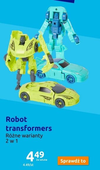 Action Robot transformers oferta