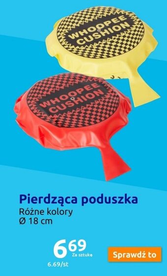 Action Pierdząca poduszka oferta