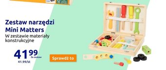 Action Zestaw narzędzi Mini Matters oferta
