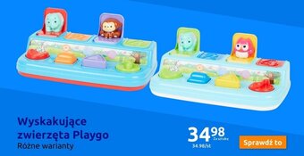 Action Wyskakujące zwierzęta Playgo oferta