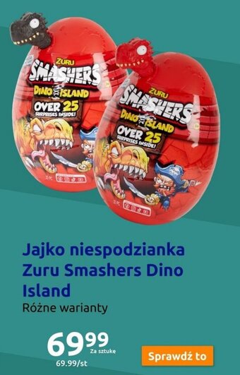 Action Jajko niespodzianka Zuru Smashers Dino oferta