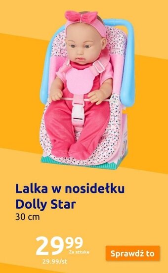 Action Lalka w nosidełku Dolly Star oferta