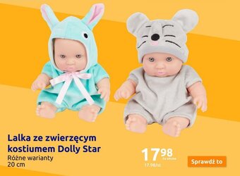 Action Lalka ze zwierzęcym kostiumem Dolly Star oferta