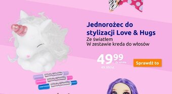 Action Jednorożec do stylizacji Love & Hugs oferta