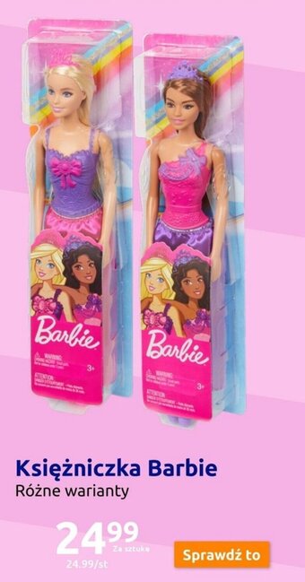 Action Księżniczka Barbie oferta