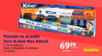 Action Pistolet na strzałki Zuru X-shot Max Attack oferta
