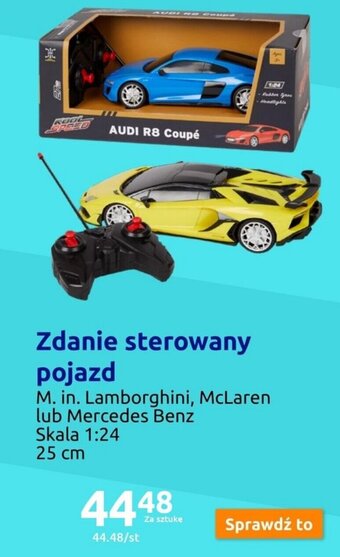 Action Zdanie sterowany pojazd oferta