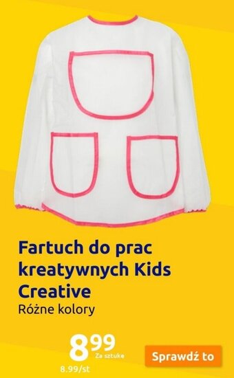 Action Fartuch do prac kreatywnych Kids Creative oferta