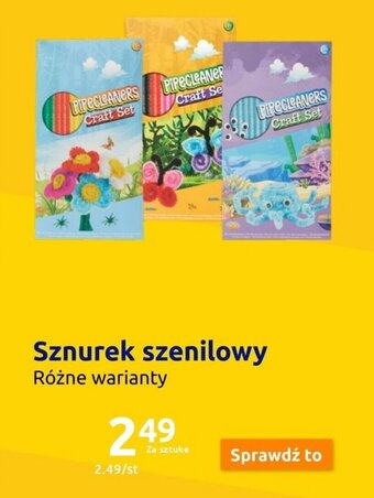 Action Sznurek szenilowy oferta