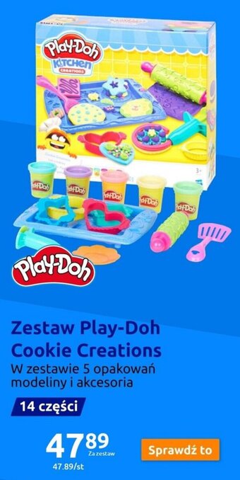 Action Zestaw Play-Doh Cookie Creations oferta
