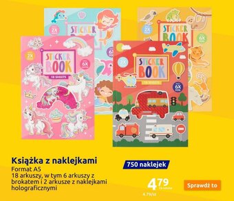 Action Książka z naklejkami oferta