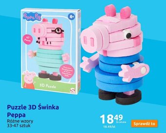 Action Puzzle 3D Świnka Peppa oferta