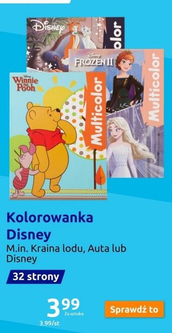 Action Kolorowanka Disney oferta