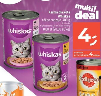 Dealz Karma dla kota Whiskas 400 g oferta