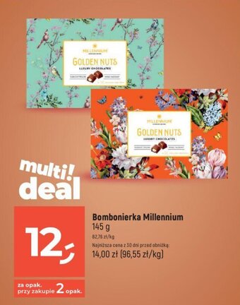 Dealz Bombonierka Millennium 145 g oferta