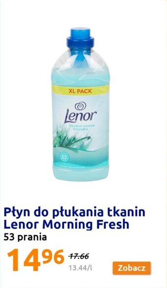 Action Płyn do płukania tkanin Lenor Morning Fresh oferta