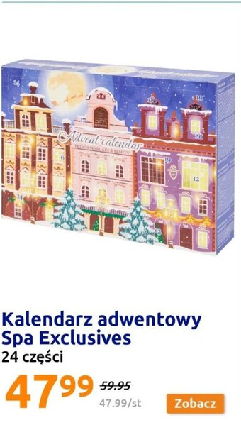 Action Kalendarz adwentowy Spa Exclusives oferta