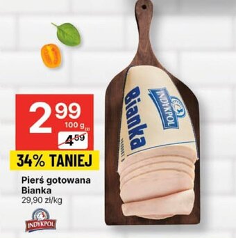 Delikatesy Centrum Pierś gotowana Bianka 100g oferta