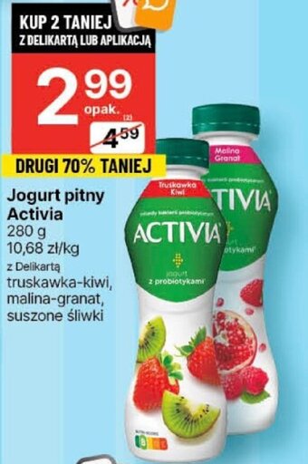Delikatesy Centrum Jogurt pitny Activia 280g oferta