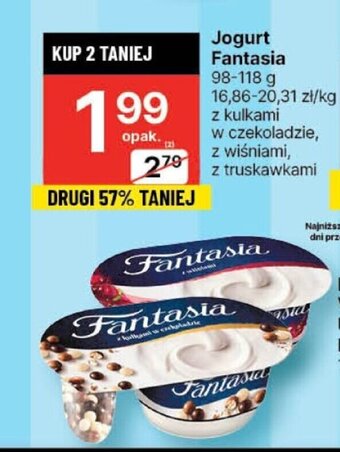 Delikatesy Centrum Jogurt Fantasia 98-118g oferta