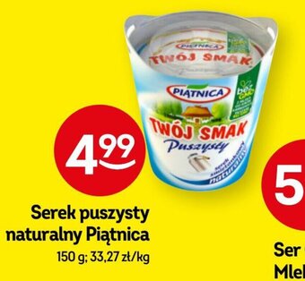 Żabka Serek puszysty naturalny Piątnica oferta