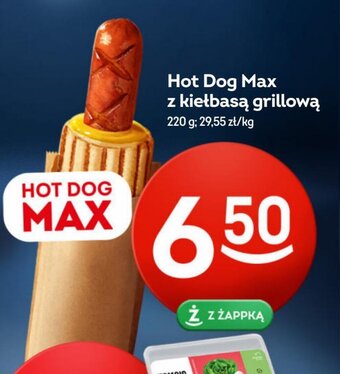 Żabka Hot Dog Max z kiełbasą grillową 220 g oferta