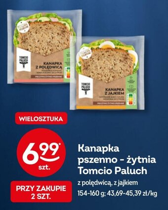Żabka Kanapka pszenno - żytnia Tomcio Paluch 154-160 g oferta