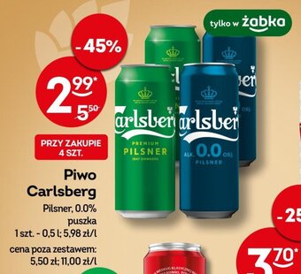 Żabka Piwo Carlsberg 0,5 l oferta