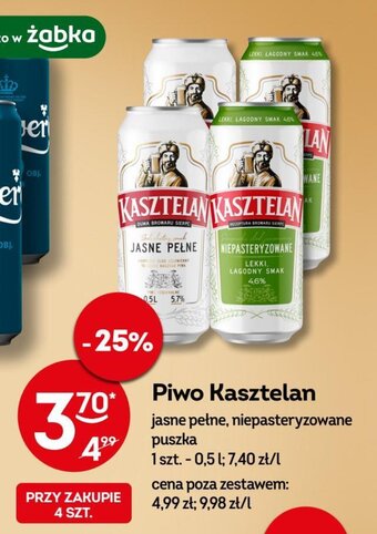 Żabka Piwo Kasztelan 0,5 l oferta