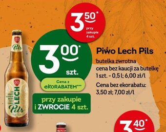 Piwo Lech Pils 0,5 l