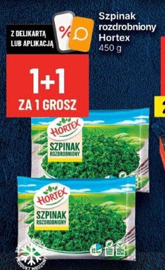 Delikatesy Centrum Szpinak rozdrobniony Hortex 450g oferta