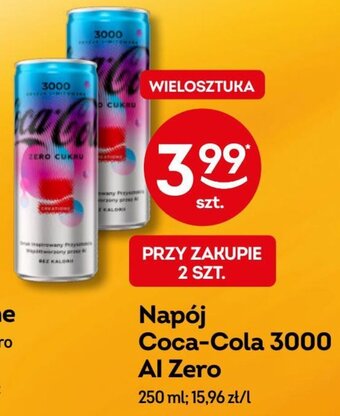 Żabka Napój Coca-Cola 3000 Al Zero 250 ml oferta