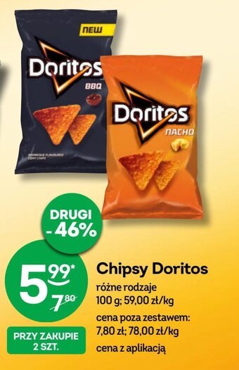 Żabka Chipsy Doritos 100 g oferta