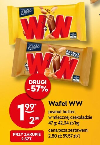 Żabka Wafel WW 47 g oferta
