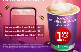 Żabka Kawa oferta